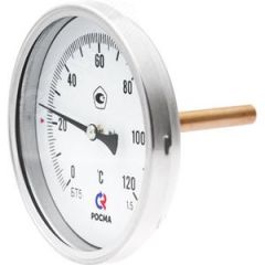 Термометр биметаллический осевой БТ-71.211 0...120С М20х1.5 РОСМА 00000011307