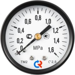 Манометр общетехнический осевой ТМ-510Т.00 0...25 МРа М20х1.5 150С кл.1.5 РОСМА 00000008271