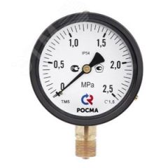 Манометр общетехнический радиальный ТМ-610Р.00 0...2.5 МРа М20х1.5 кл.1.5 РОСМА 00000006976