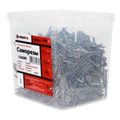 Саморез СГМ 3,5х45 усиленный (TWN) 800 шт) - контейнер PRO Tech-Krep 146483