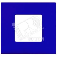 Рамка-декор на 2 поста для 2700620-03., S27Pl, Артик синий Simon 2700627-083