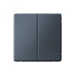 ARTGALLERY 2-клавишный выключатель кнопочный, сх.2, 10А, механизм, грифель SE (Systeme) GAL000717