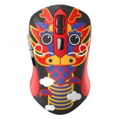 Мышь беспроводная 800-1600 dpi, 6 кнопок, дракон Dareu LM115G Dragon