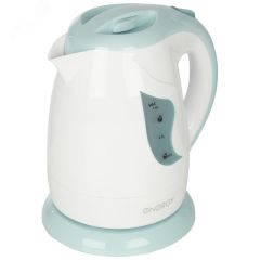 Чайник E-209 на 1 л, основание - диск, цвет бело-голубой Energy ВиК 153138