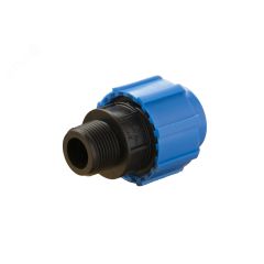 Муфта ПНД компрессионная НР 110 х 4' Политэк 1110004