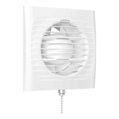 Вентилятор осевой вытяжной со шнуровым тяговым выключателем D100 Auramax OPTIMA 4-02