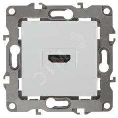 Розетка HDMI, Эра12, белый, 12-3114-01 ЭРА Б0027481