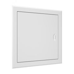 Люк ревизионный с ручкой-магнитом, из окрашенной стали 360х360 фланец 300х300 EVECS ЛТ3030М