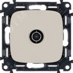 Valena ALLURE Розетка ТВ c топологией звезда 0-2400 МГц С лицевой панелью Слоновая кость LEGRAND 753851