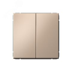 ARTGALLERY 2-клавишный переключатель, сх.6/2, 10АХ, механизм, песочный SE (Systeme) GAL001265