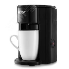 Кофеварка KT-763, объем 1250 мл, мощность 350 мл, цвет черный KITFORT КТ-763