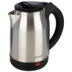 Чайник стальной E-201 на 1.8 л, основание - диск, цвет черный Energy ВиК 164126