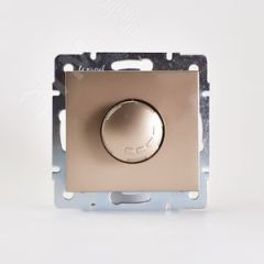Диммер RAIN 1000Вт бронза матовая механизм Lezard 703-3188-157