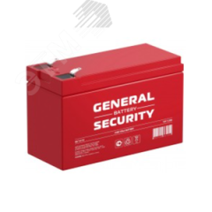 Аккумулятор GS 12В 7,2Ач General Security GS7.2-12 GENERAL SECURITY