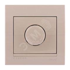 DERIY Диммер 500 Вт с фильтром крем Lezard 702-0303-116