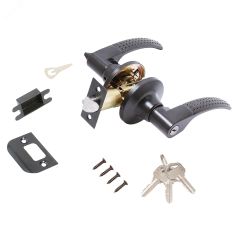 Защёлка СТАНДАРТ 8510 ET BL черная кл/фикс ПТК 13393