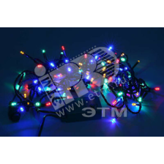 Электрогирлянда наружная 200LED 20м разноцветная 8 режимов JazzWay 4607144111638