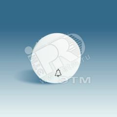 Клавиша с пиктограммой звонок для 75150-, 75152-39, S88, коричневый Simon 88017-32