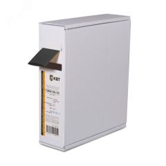Трубка термоусадочная Т-BOX-6/3 черн (10м) КВТ 65599