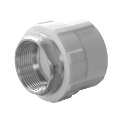 Муфта полипропиленовая PPR комбинированная ВР под ключ 63х2' Политэк 9100006302