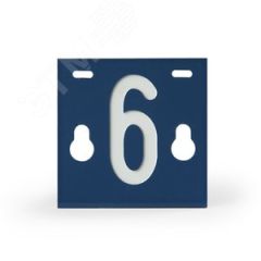 Табличка номера фидера №6 Энсто-РУС (ОКПП) PEM241.6R
