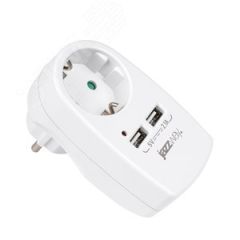 Адаптер JAZZway AD-1GU USB с заземлением JazzWay 5051744