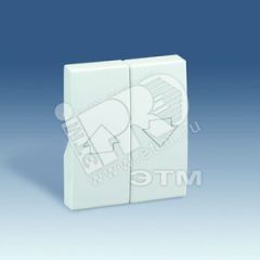 Клавиши (2шт) для 75396-69, S82C, графит Simon 82029-58