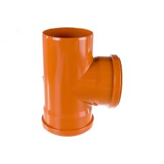 Тройник  наружной канализации 160x160 мм. 87 градусов Хемкор 2491093
