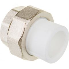 Муфта разъемная 50 х 2' ВР полипропиленовая PPR белая VALFEX 10155150