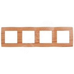 Рамка на 4 поста, Эра12, дуб, 12-5004-09 ЭРА Б0014779