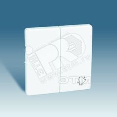 Клавиши (2 шт) с пиктограммой звонок для 75301-39, S82,82N графит Simon 82027-38