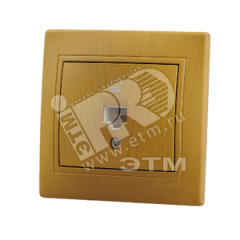 MIRA Розетка компьютерная ольха Lezard 701-0701-139