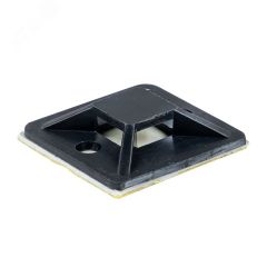 Площадка самоклеящаяся (40х40 мм) черная (100 шт) EKF plc-40x40-b