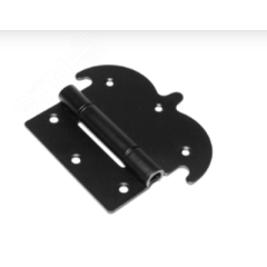 Петля фигурная Домарт 130*110 чёрн ПТК 12352