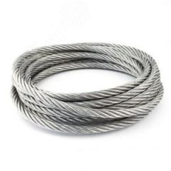 Канат стальной 22,5 Г-ВК-Н-Р-Т-1770 смазка А2 ГОСТ2688-80 двойной свивки и органическим сердечником, светлый Мечел-Сервис 22,5 ГВКНРТ