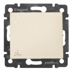 VALENA Выключатель 10А 250В IP44 слоновая кость Daccord/Legrand 774101