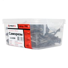 Саморез СГМ 4,2х90 усиленный (TWN) (100 шт) - контейнер PRO Tech-Krep 146500