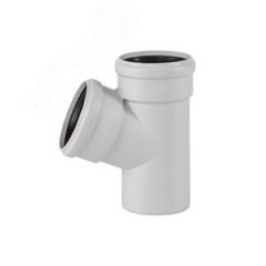 Тройник двухраструбный 67 град. 50 для бесшумной канализации Ostendorf 332300