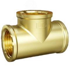 Тройник 1 1/4' ВР/ВР/ВР латунь LD Pride LD.65.514.32