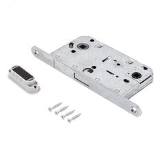 Защёлка АЛЛЮР АРТ ML 96WC-50 SC мат.хром ХЕДЕР  с фиксатором МАГНИТНАЯ ПТК 14129