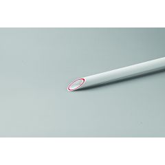 Труба полипропиленовая 63 х 10.5 SDR 6 PN 25 PPR RUBIS армированная стекловолокном белая, хлыст 4м PRO AQUA PA37018P