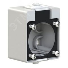 Адаптер настенный для розетки серии 105-0 серый PCE 106-0g