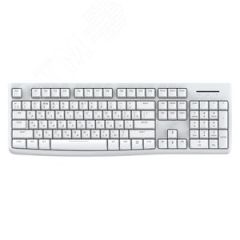 Клавиатура мембранная, 104 клавиши, 1.8 м, белый Dareu LK185 White