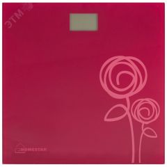 Весы напольные электронные HS-6001C стеклянная поверхность, до 180 кг HomeStar 002958