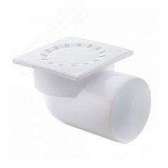 Трап горизонтальный 150х150 ПП для внутренней канализации 110 мм с затвором Ostendorf 904060