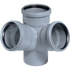 Крестовина двухплоскостная 87 град. 110х110х110 Ostendorf 115940