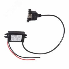 Адаптер DC 12 V-гнездо USB-A 5 V 3 A, REXANT 16-0601