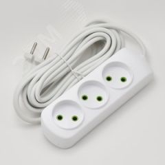 LETITIA Удлинитель б/з 3 входа 5 метра Lezard 721-0305-303