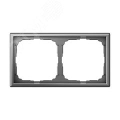 ARTGALLERY рамка 2-постовая, универсальная, сталь SE (Systeme) GAL000902