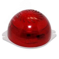 Оповещатель светозвуковой Филин красный IP41 Комтид ПКИ-СП24 Филин